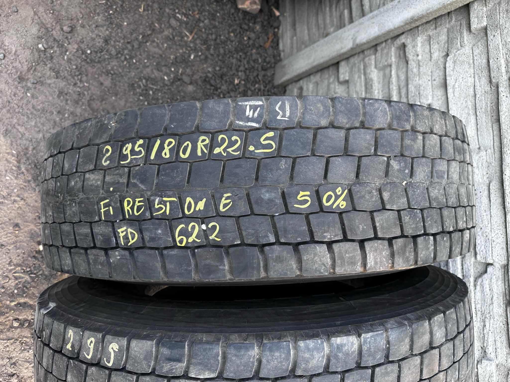 OPONY Ciężarowe Napędowe 295/80R22.5 152/148M FIRESTONE FD622 M+S (60%