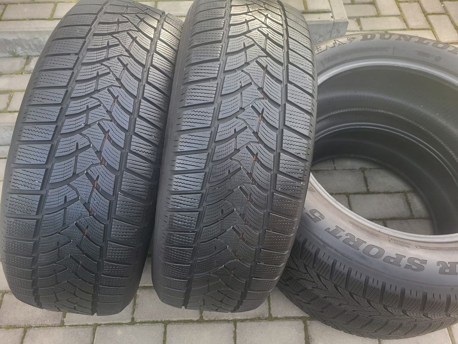 4x Opony Zimowe 235/60/18 107H Dunlop Winter Sport 5 Bieżnik 7mm