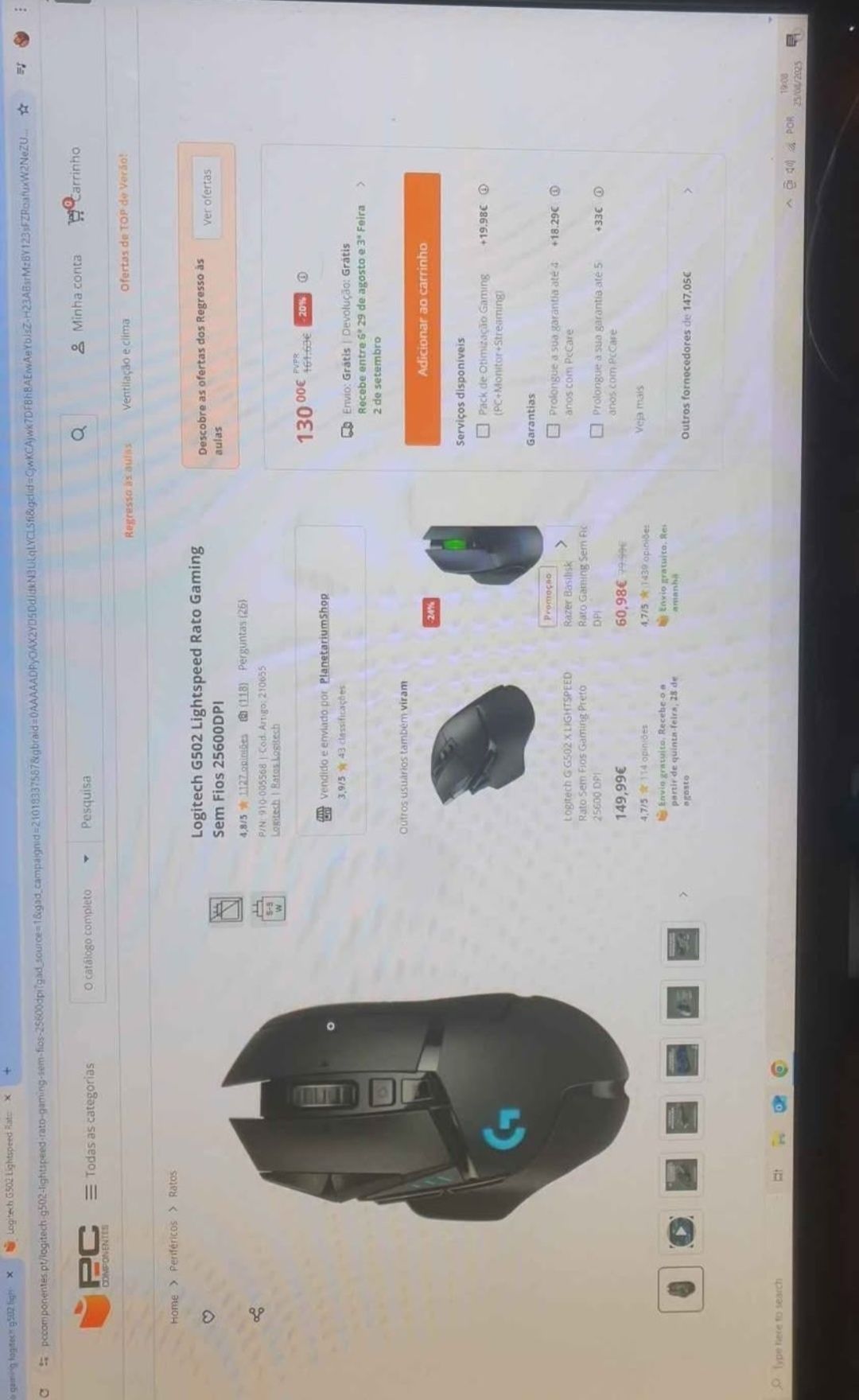 Vendo rato gamer