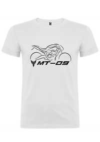 T-shirt Yamaha MT-09 moto perfil