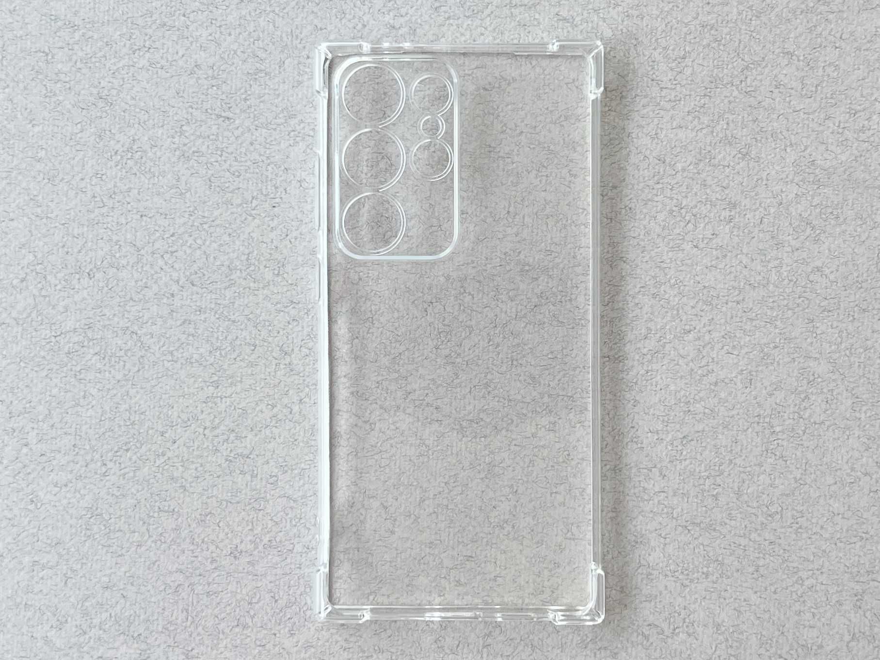 Samsung Galaxy S24 Ultra чохол прозорий силіконовий AirBag чехол