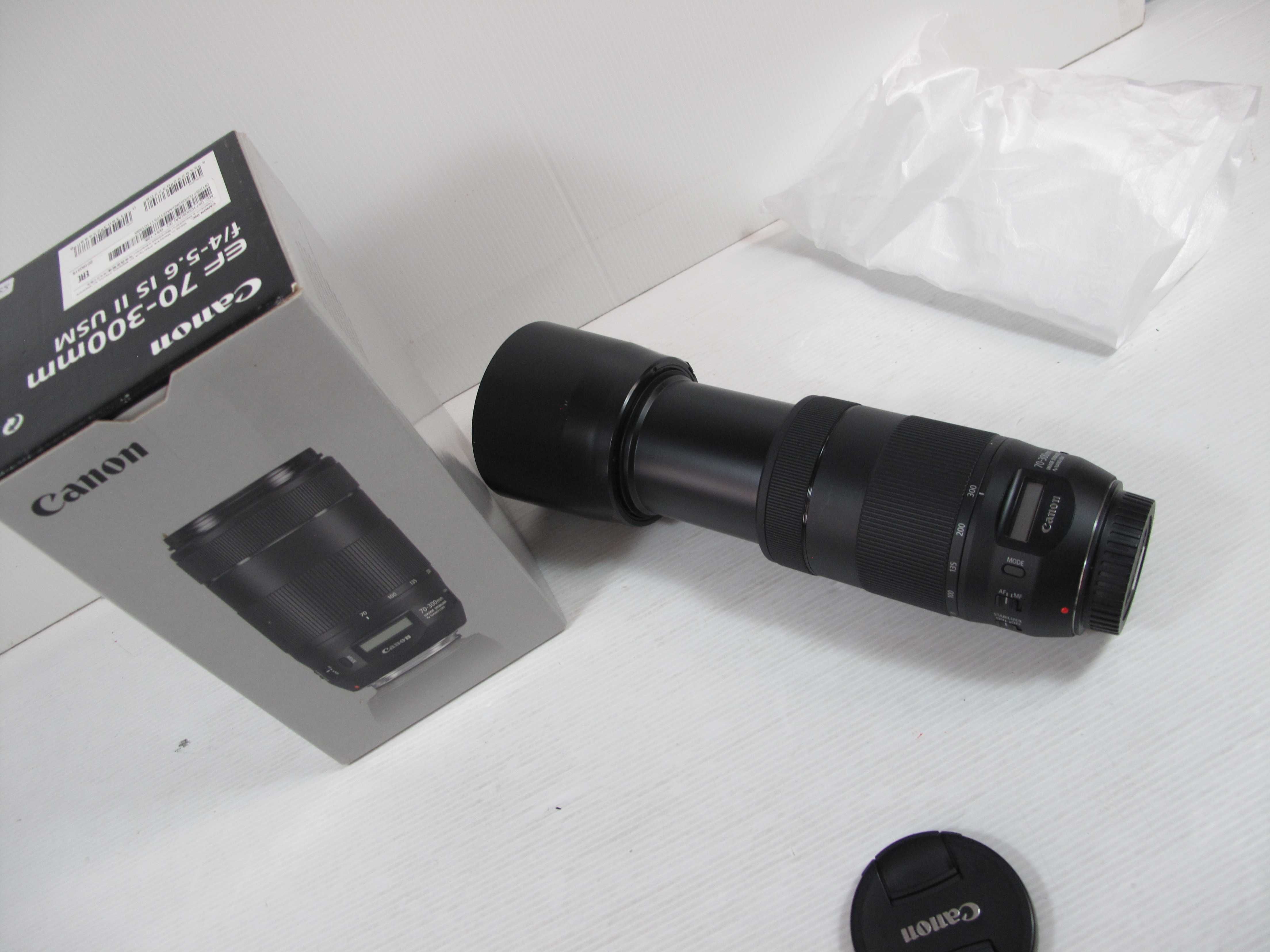 Canon EF 70-300 mm F/4.0-5.6 IS II USM NANO quase sem uso