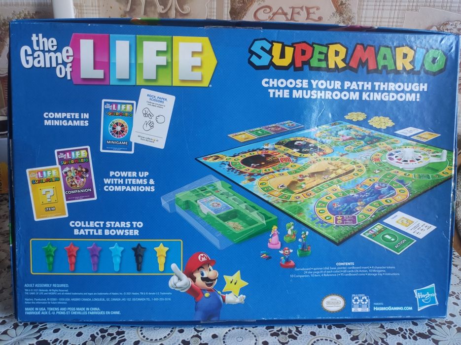 Монополия Super Mario the game of life