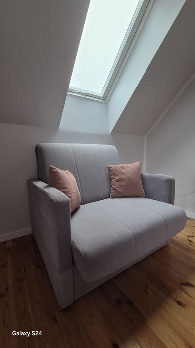 Sofa rozkładana jak nowa, łóżko