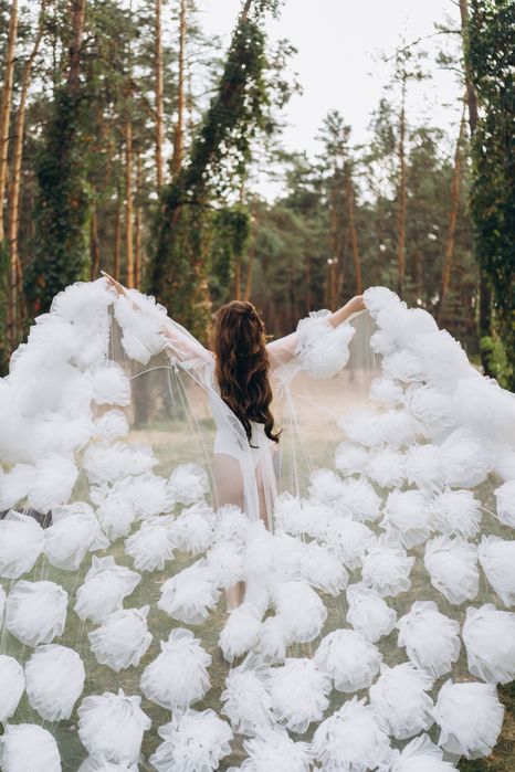 Пенʼюар для ранку нареченої