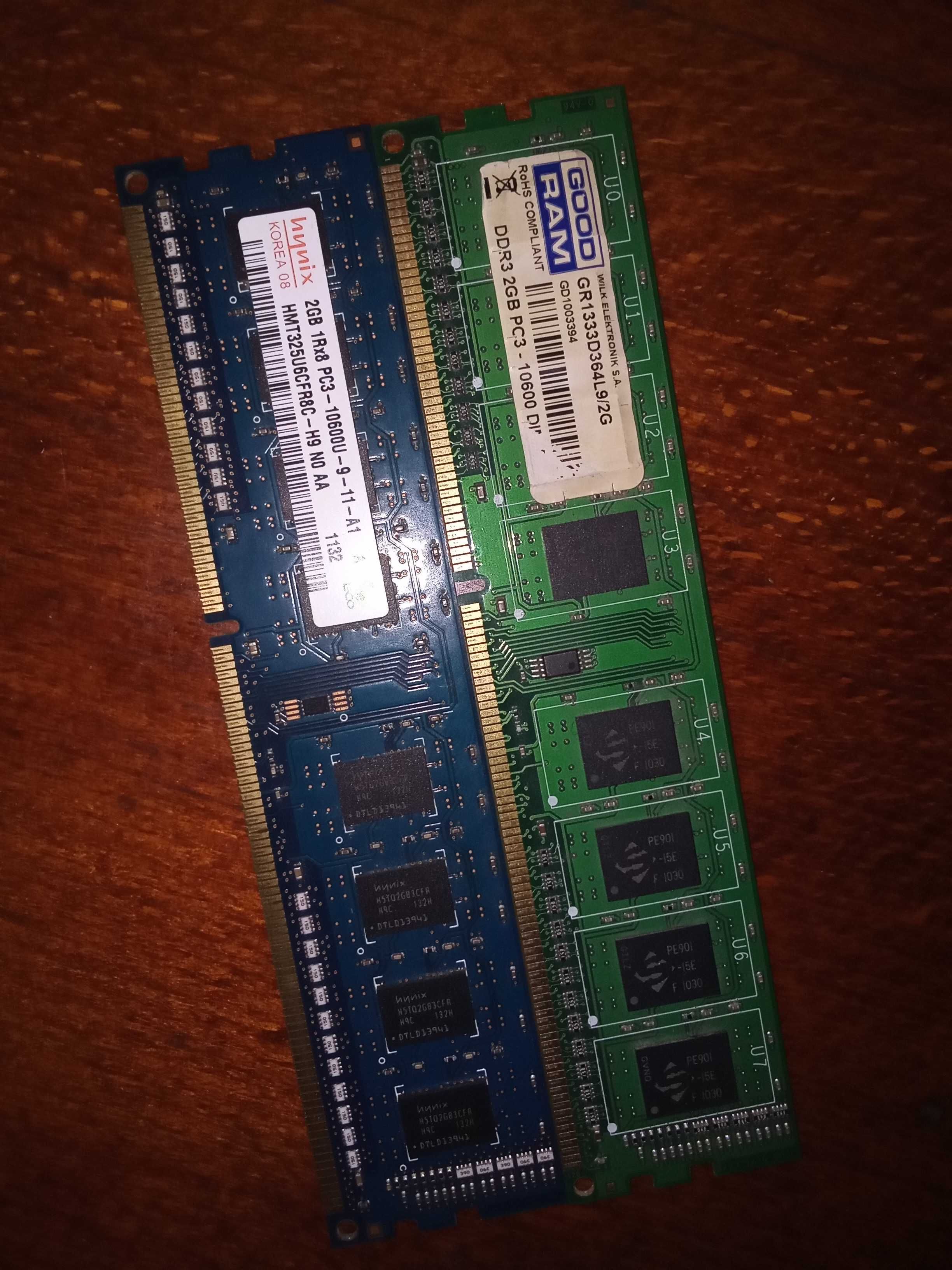 Оперативная память DDR3 2GB PC3 - 10600U