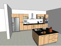 Projetos 3D de Casas - Cozinhas/Roupeiros/Salas/Wc…