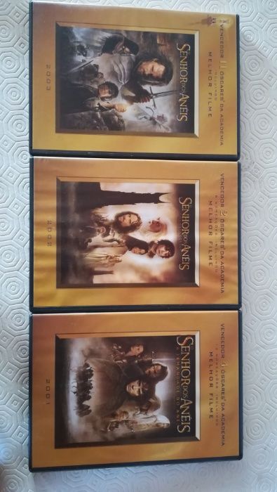 Trilogia Senhor dos Anéis - DVDS