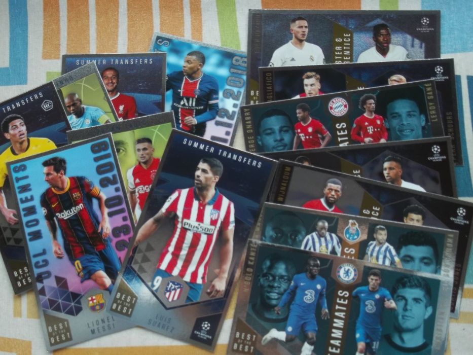 CARTAS Champion League Topps 2020/21 BEST OF THE BEST