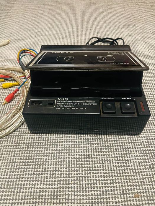 Rebobinador de Cassetes VHS Oskar AY-009