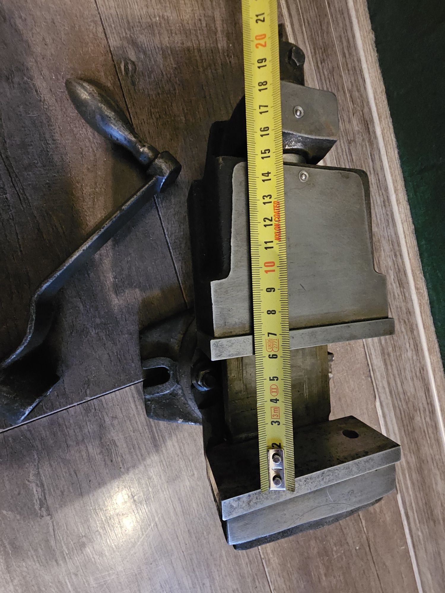 Imadło maszynowe obrotowe szczęki 100mm solidne wiertarka frezarka