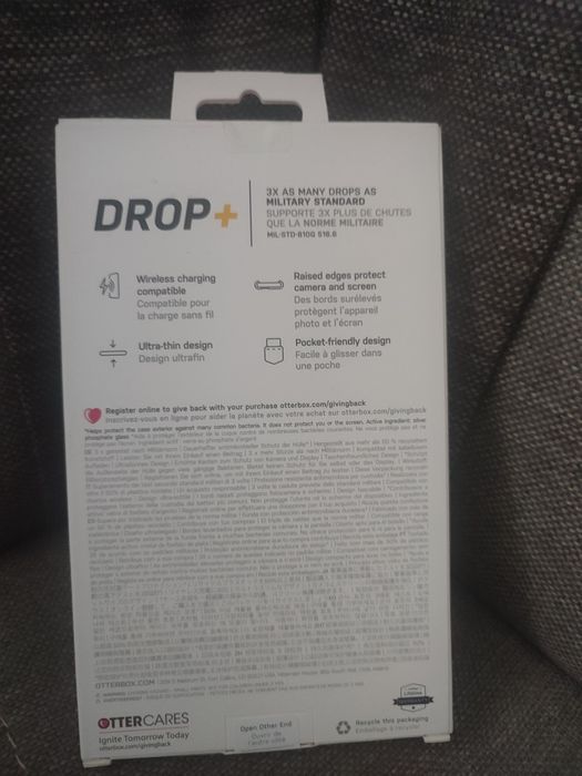 Otterbox Symmetry etui do Samsung S22+ PLUS 5G etui pancerne bezbarwne