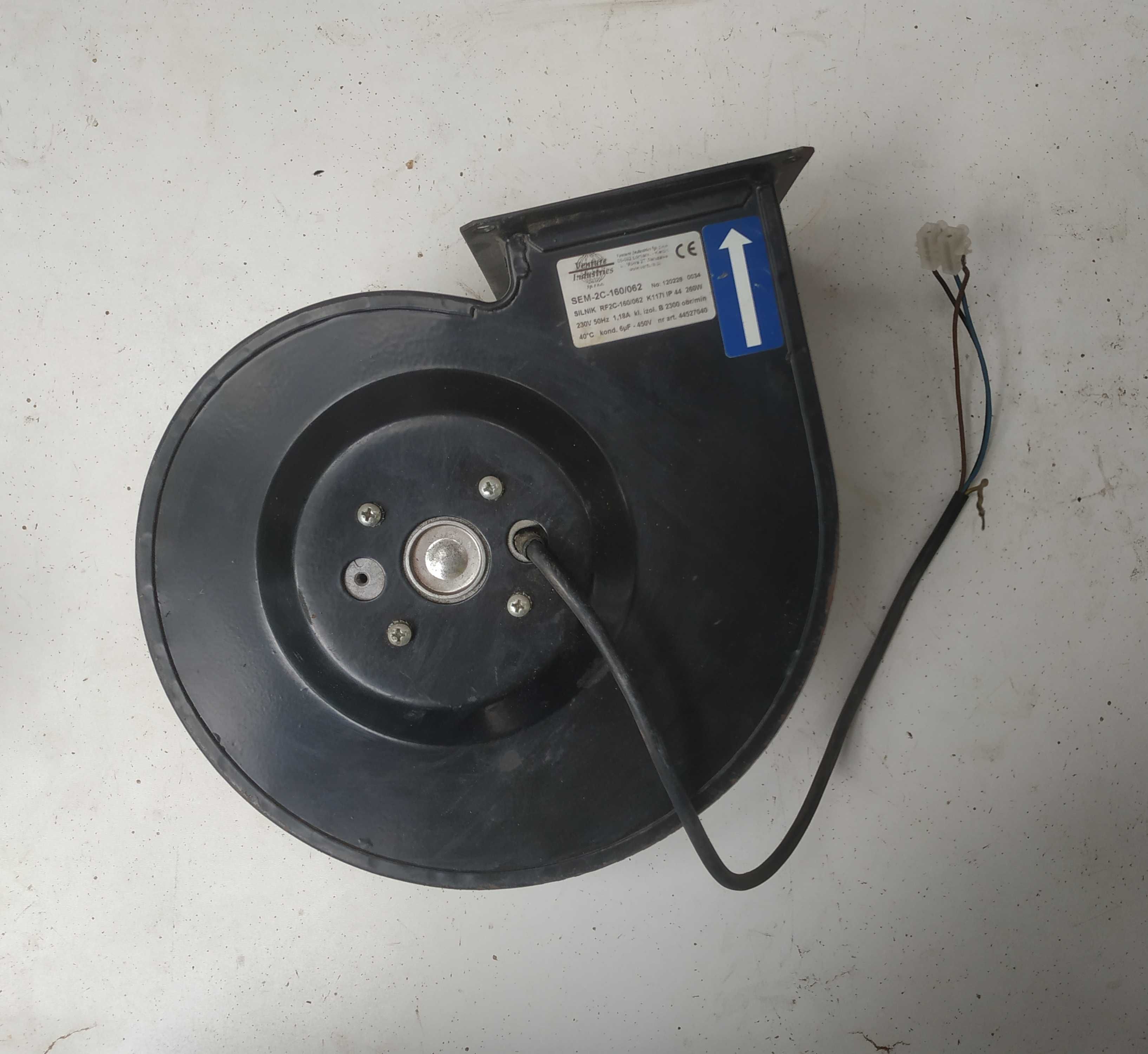 Wentylator promieniowy SEM-2C 160/062 dmuchawa wiatrak chłodzenie