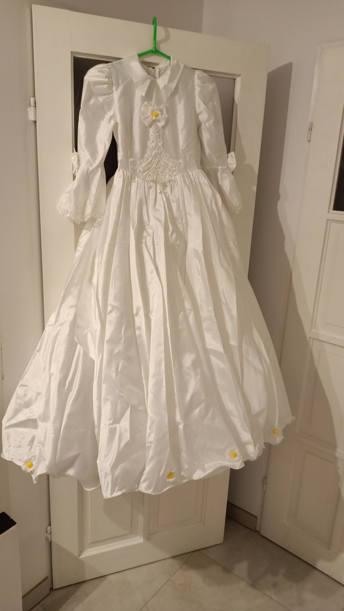 Sukienka komunijna elegancka biała