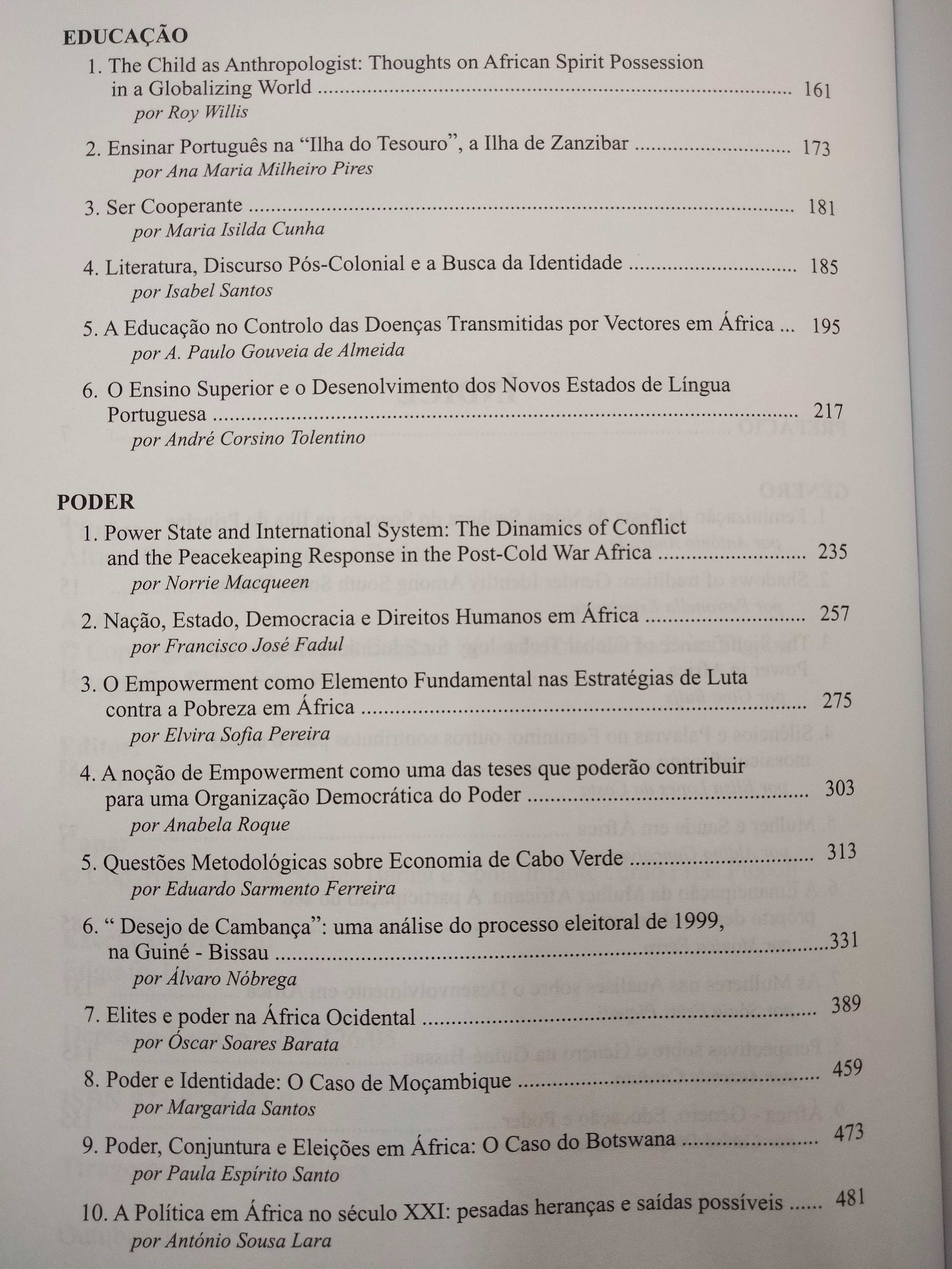 África - Género, Educação e Poder - Óscar Soares Barata