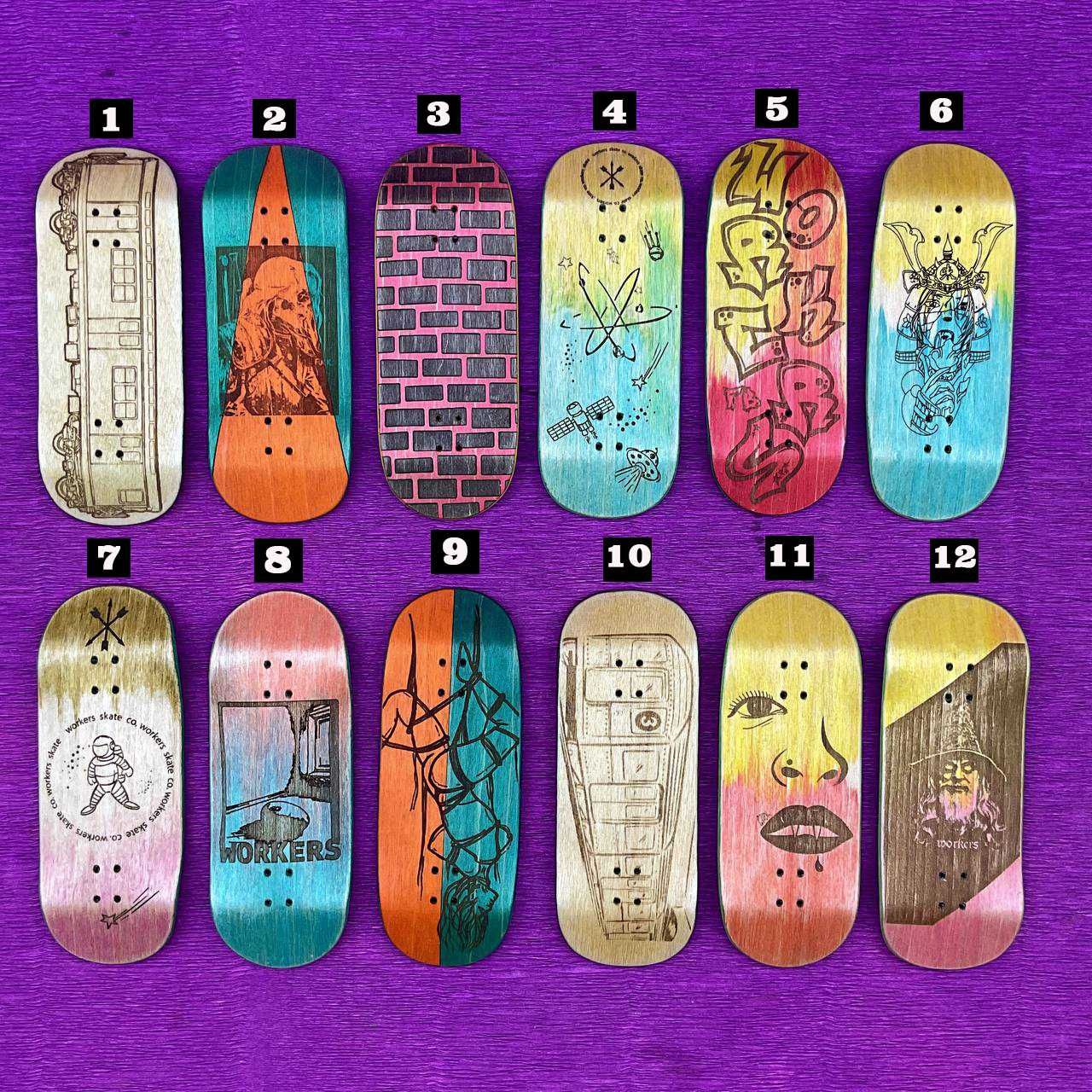 Фінгерборд Workers Fingerboards Скейт для пальців Дошка 36 мм