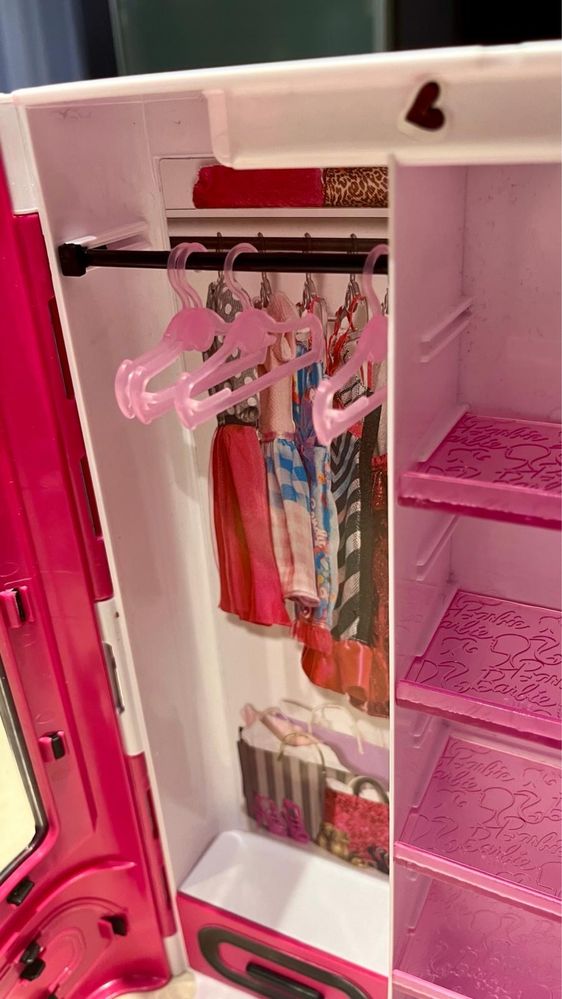 Barbie wielka szafa garderoba