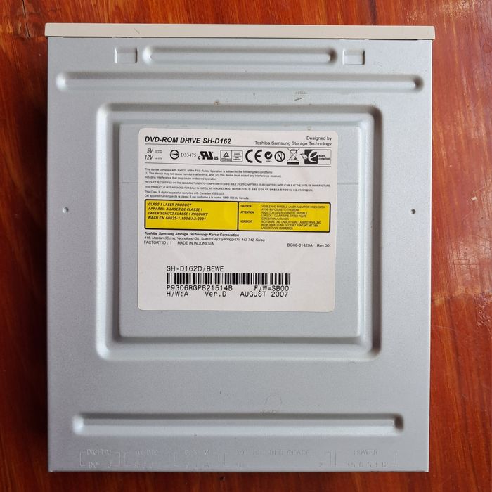 DVD ROM привід SH-D162D/BEWE.