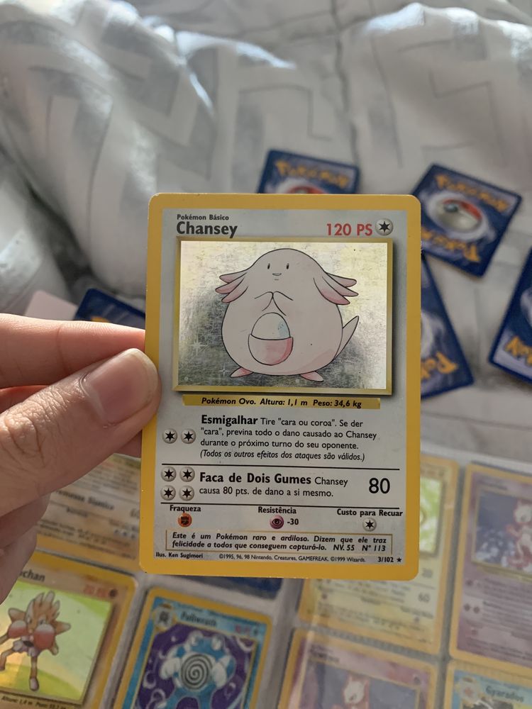 Coleção completa Base Set 1999 (Cartas Pokemon)