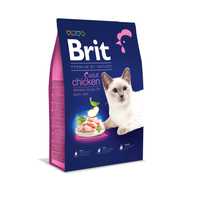 Brit premium by nature cat chicken корм для кошек с курицей 8кг Акция