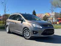 Ford Grand C-MAX *Bezwypadek *Skóra*Start-stop*Climatronic*Grzane fotele*