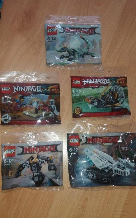 Colecção completa Lego 15 Mini Bag selados