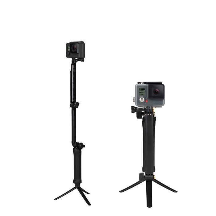 Statyw monopod 3w1 z uchwytem do selfie dla GoPro
