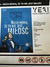 Bilety na koncert Piotra Rubika , Lodz 8 kwietnia