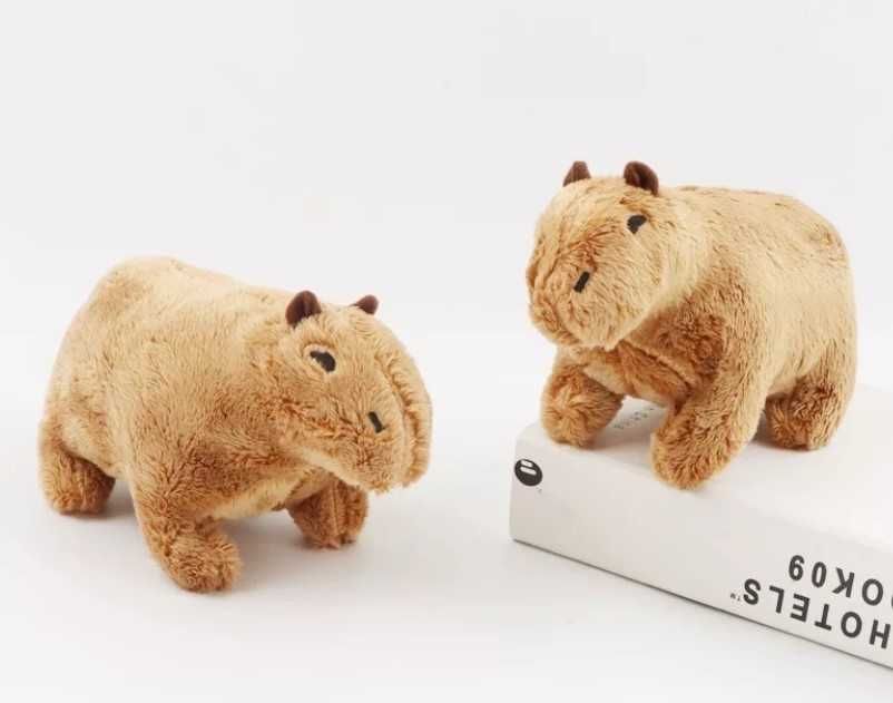 Kapibara maskotka pluszowa zabawka Capybara 19 cm