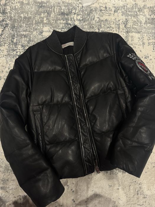 Кожаный Пуховик Red Valentino оригинал