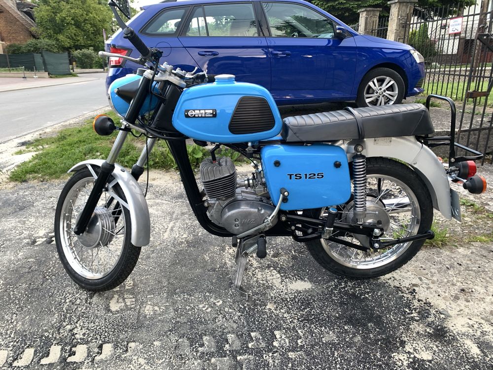MZ TS 125 rok 83r kompletna renowacja, simson, wsk