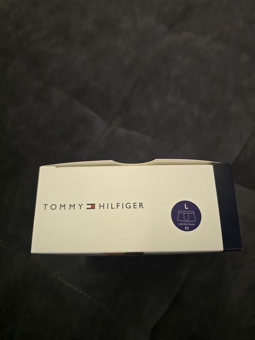 NOWE nieużywane bokserki Tommy Hilfiger granatowe L