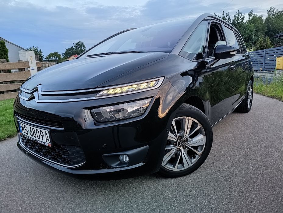 Citroen C4 grand Picasso bogate wyposażenie zamiana