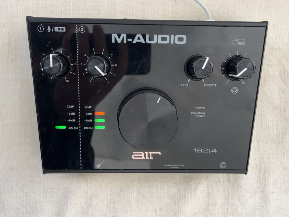 Interface de Áudio M-Audio AIR 192|4 USB-C