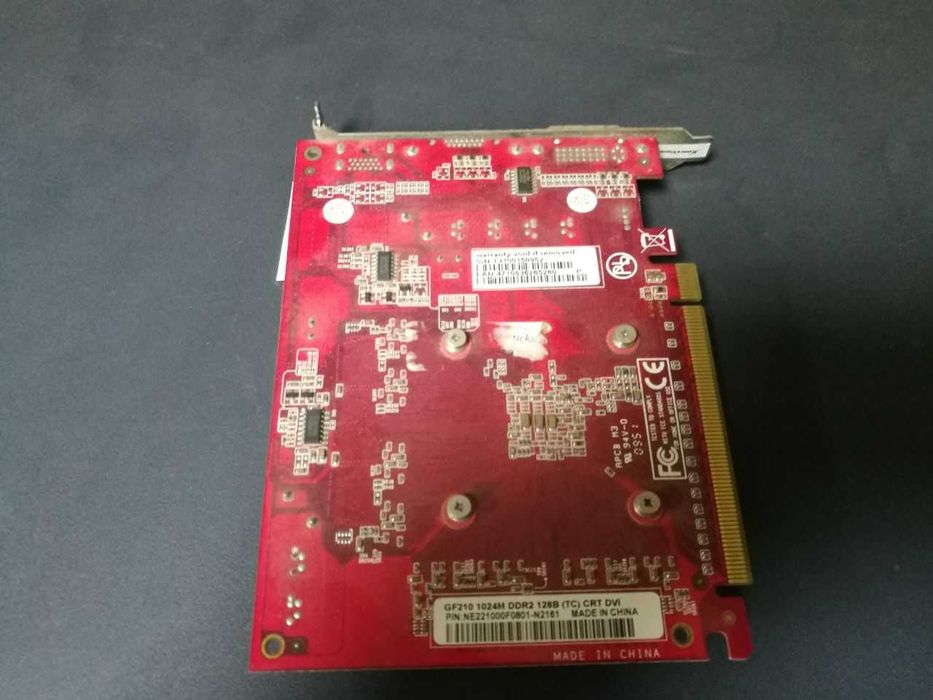 Б.у. видеокарта GForce 210 1 Gb.