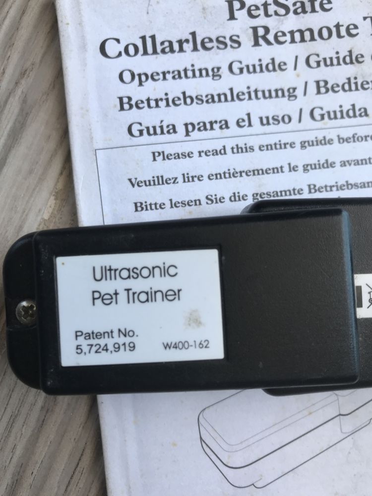 Pet Safe ultrasonic pet trainer