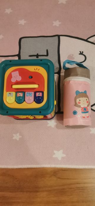 Termoopakowanie na butelkę nowe plus kostka grająca TANIO