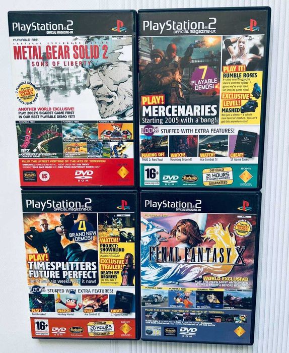 Диски для Sony PlayStation 2