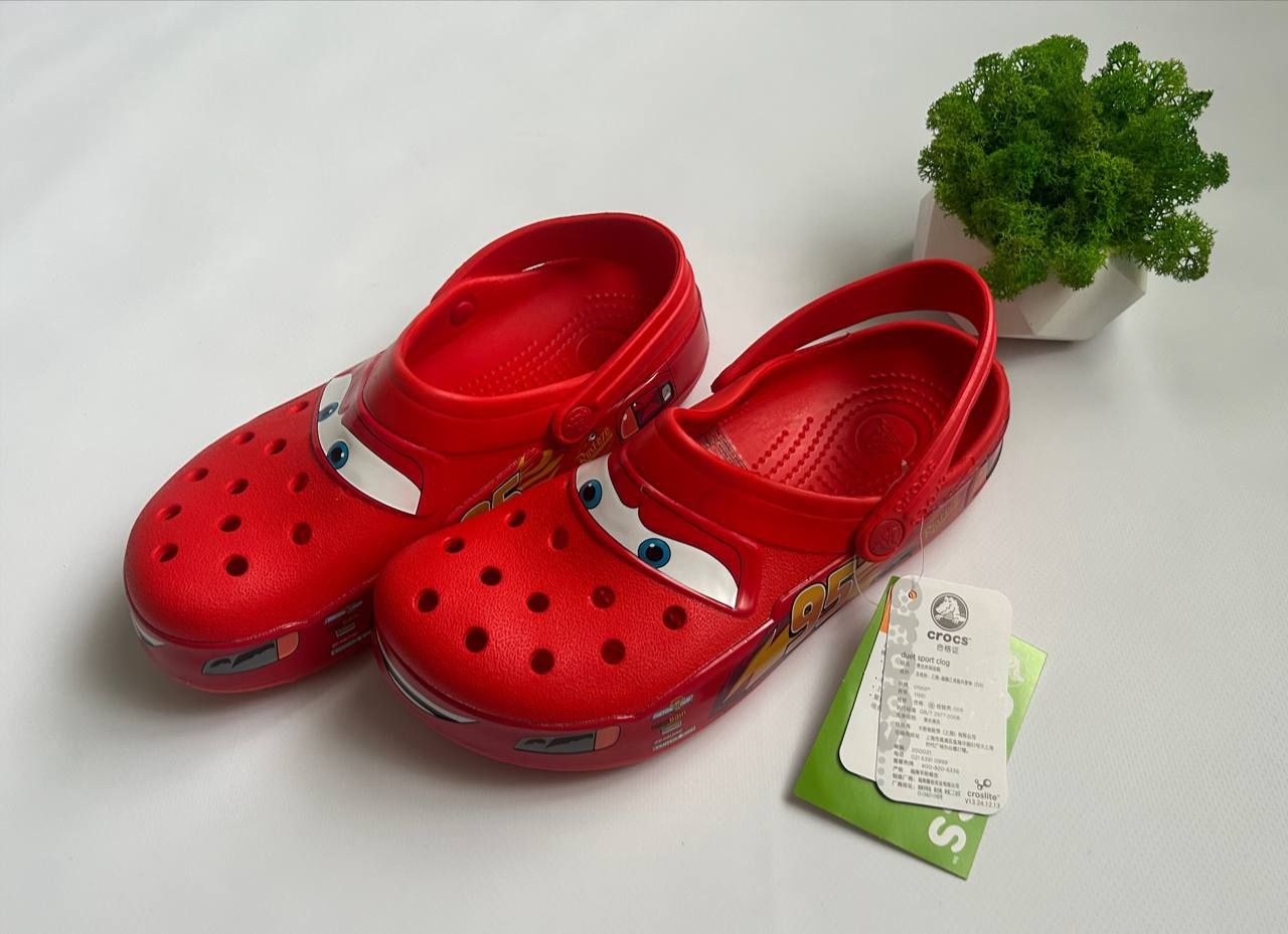 Crocs McQueen Крокси Маквін 36 - 46 люкс