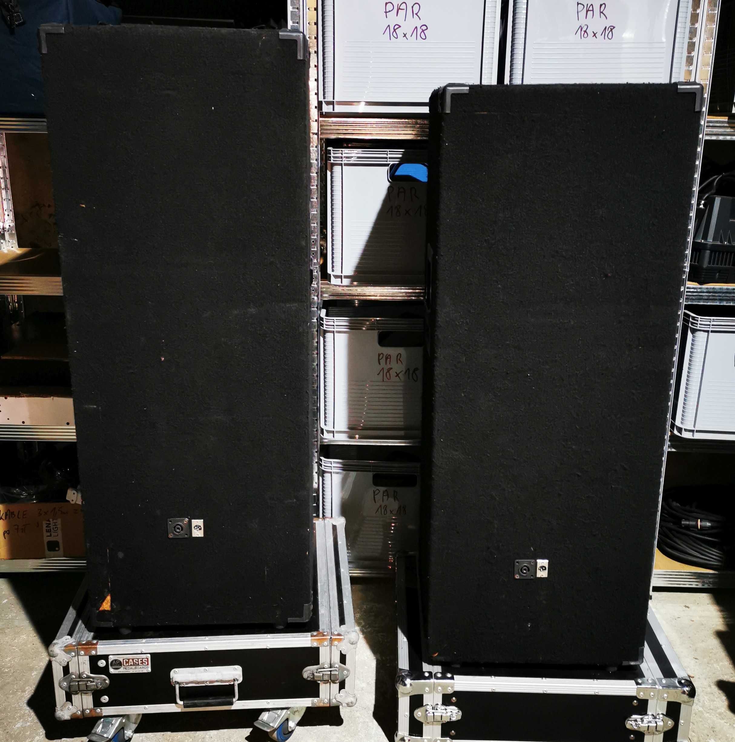 Kolumny pasywne nadstawki 400W na 2x12" + 1" driver