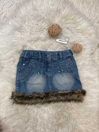 Спідниця юбка джинсова дівчинка , р110