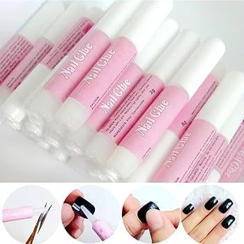 Klej do tipsów manicure mocny nail glue tubka 2 g