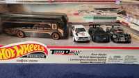 Hot Wheels Premium Set (Діорама: Audi,Lamborghini,Sauber,Euro Hauler)