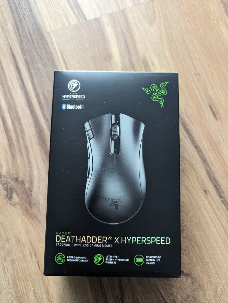 NOWA Mysz Razer Deathadder V2 Hyperspeed Bezprzewodowa GWARANCJA