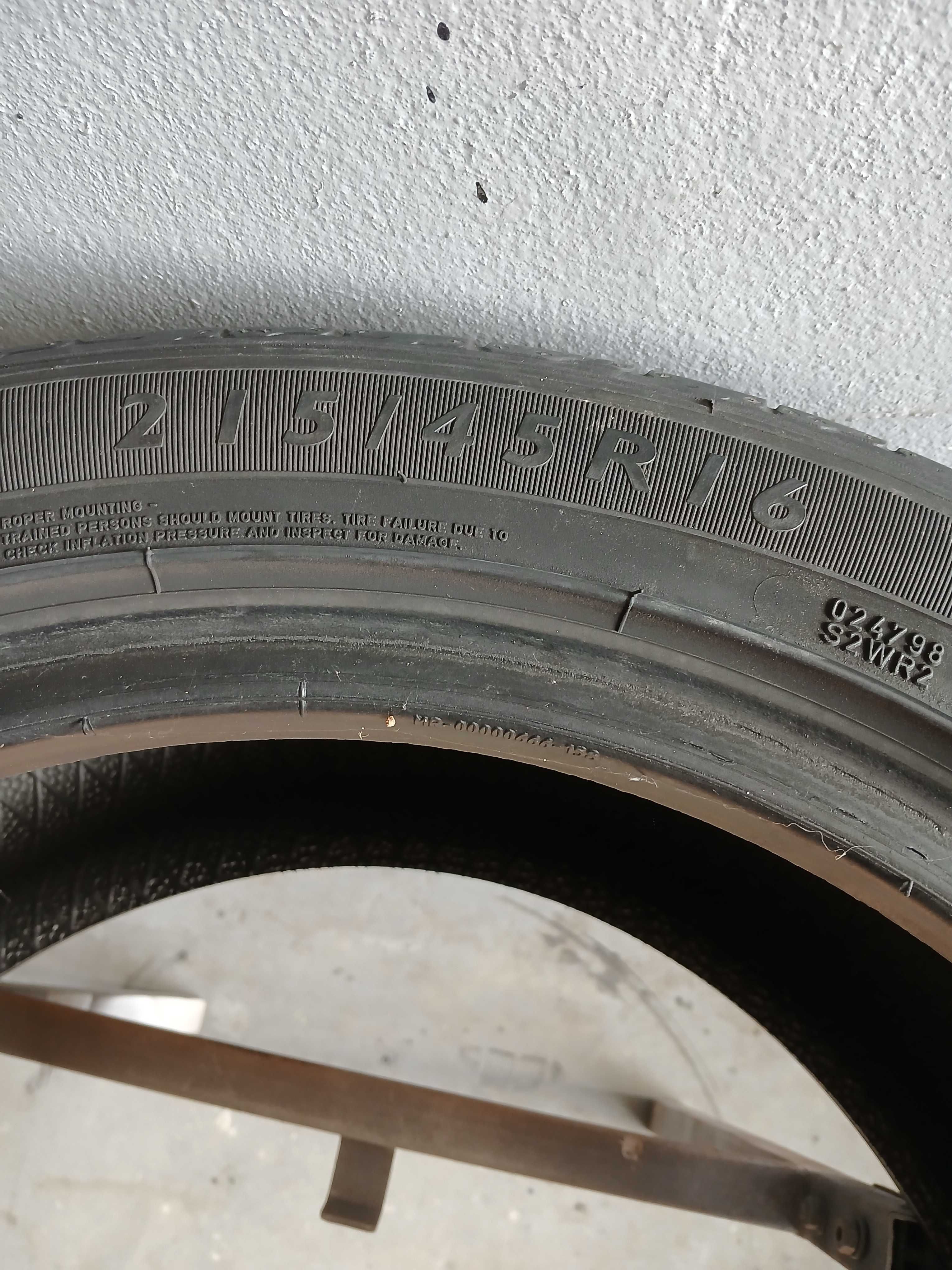 Opony letnie Dunlop 215/45/16