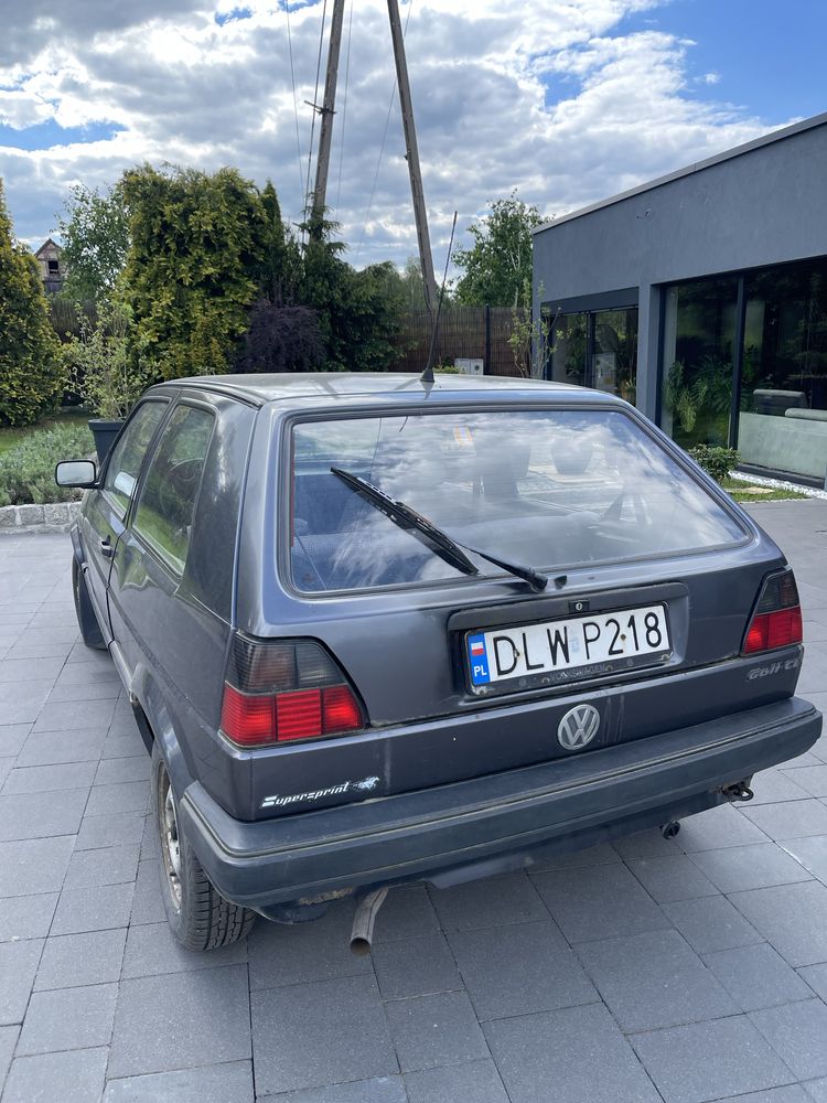 VW Golf II 1.6 benzyna + LPG