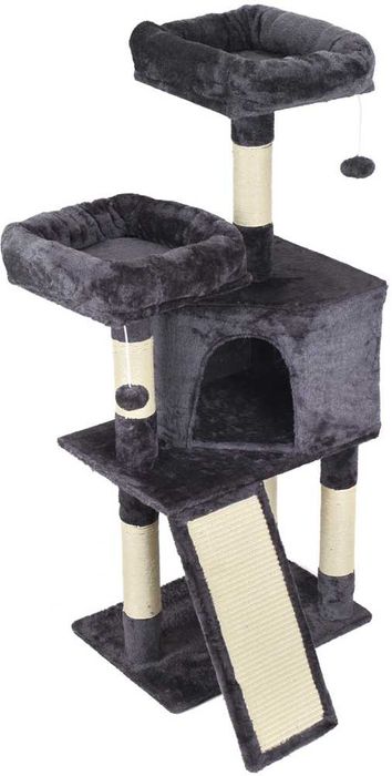 Drapak, legowisko dla kota z budką 5 poziomów drzewko legowisko