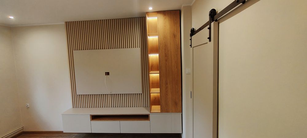 Szafka RTV,meble do salonu,lamele