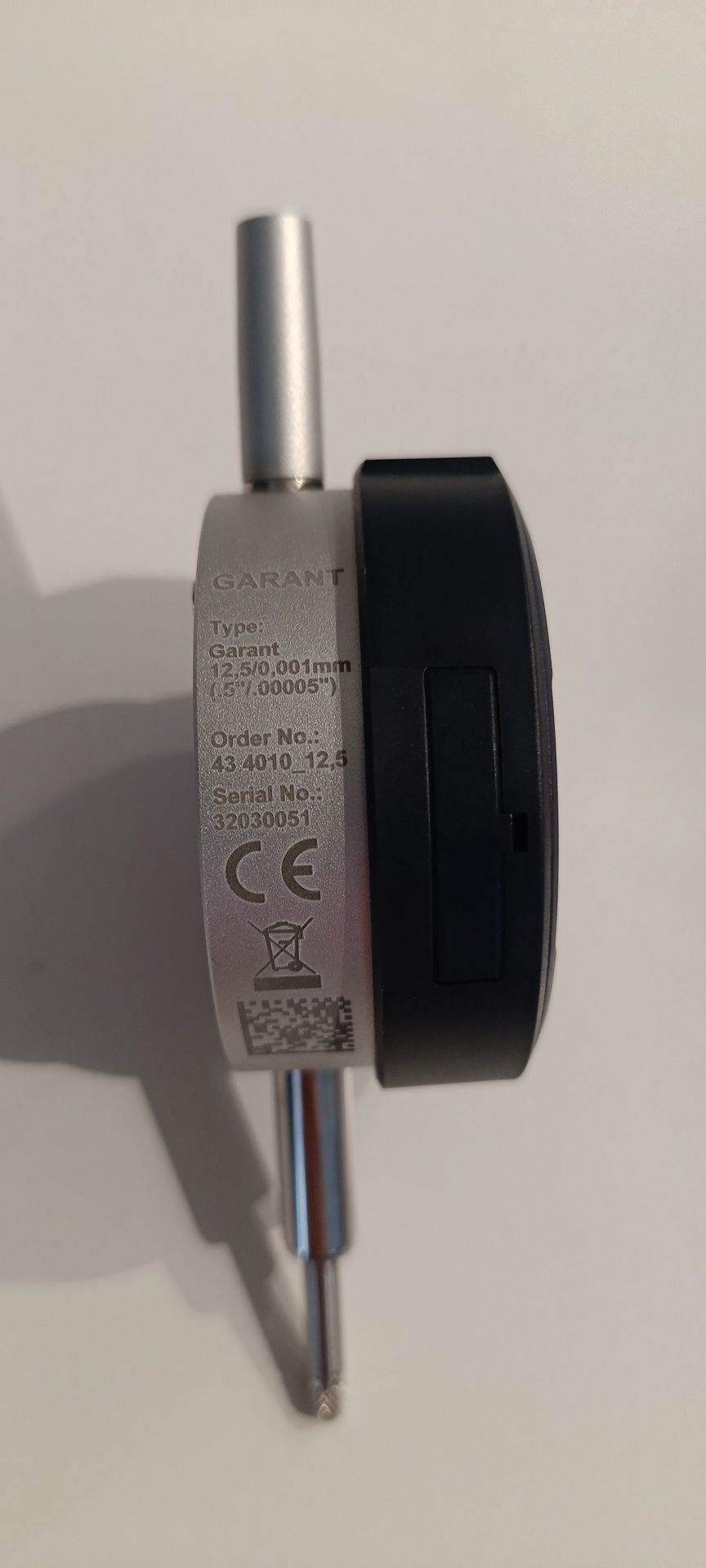 Czujnik Cyfrowy Rozdzielczość 0,001 mm 12.5 mm GARANT