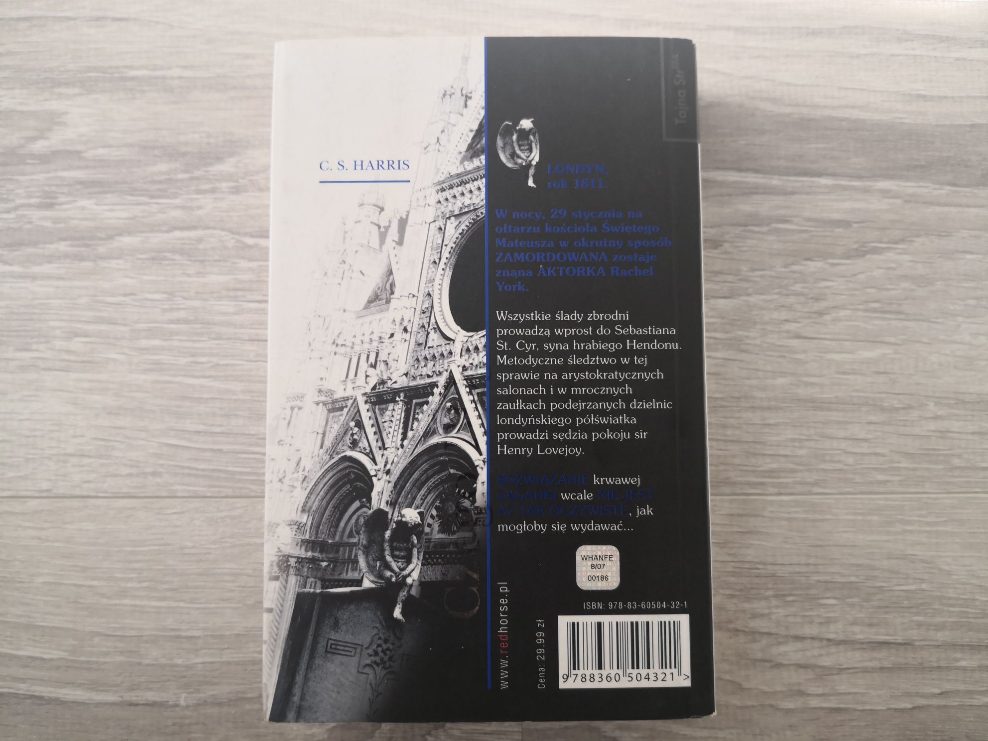 Czego boją się anioły? : C. S. Harris